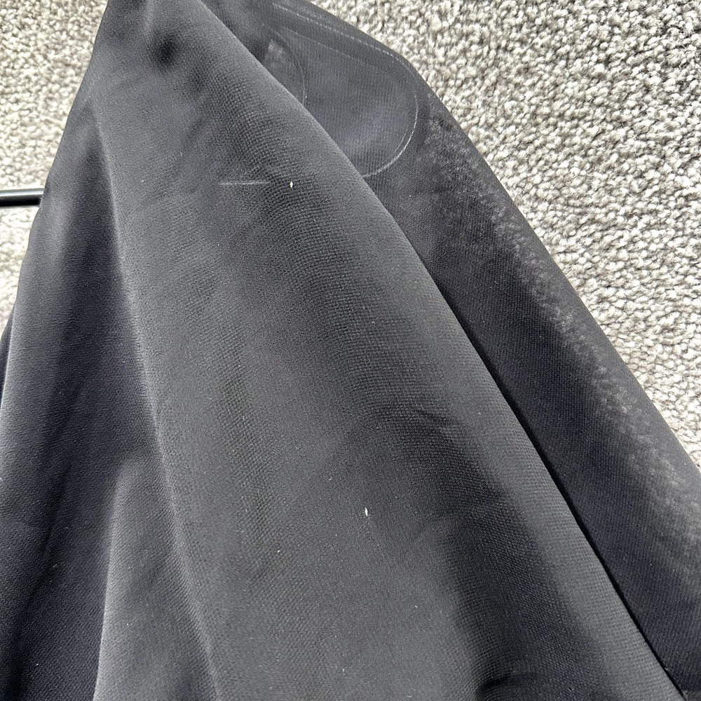 Connected Apparel Dress Womens 8 Black‎ Velvet Knee Length - Picture 4 of 12